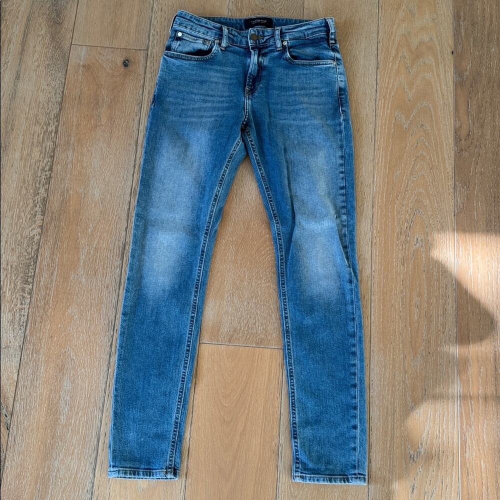 Scotch & Soda Amsterdams Blauw Slim Fit Jeans Blue 30x32